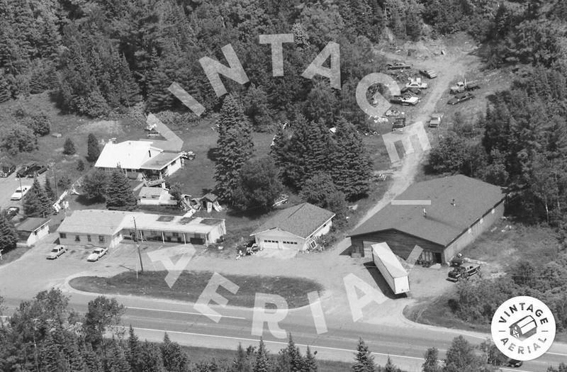 Undetermined Champion Motel - 1996 Aerial - Motel Is On Left (newer photo)